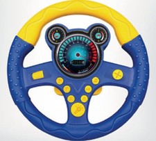 Steering Wheel Car Seat Toy with Sound and Light for Kids Infant Toddler