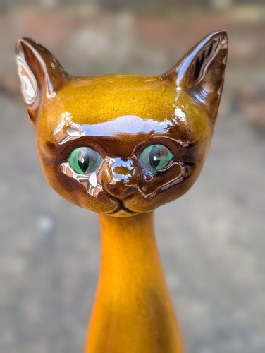 Vtg lefton bandit siamese cat - bandit,
