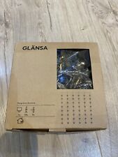 Ikea Glansa Hanging Star Net Christmas Lights Anna Efverfund 48 Lights Brand New