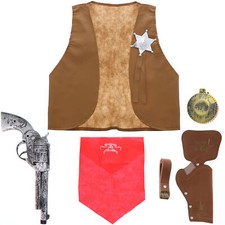 Fancy Dress Cowboy Kit - Vest