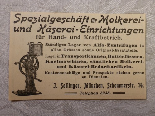 Advertisement dairy and cheese - and,