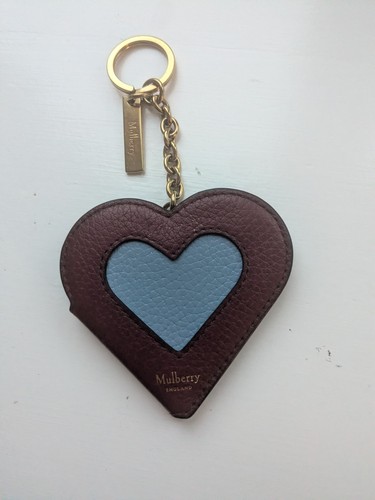 Mulberry heart photo key chain - heart,