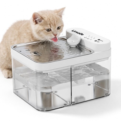 Cat water fountain filterless - cat,