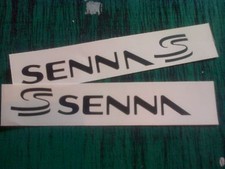 Ayrton Senna F1 Wing Mirror Car Window Race Decal Sticker cheaper than freepost