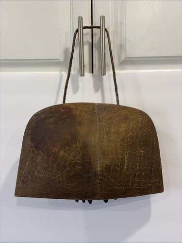 Hand carved vintage large - carved,
