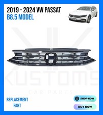 2019 - 2024 VOLKSWAGEN VW PASSAT R LINE B8.5 B8 FRONT BUMPER MAIN RADAR GRILL