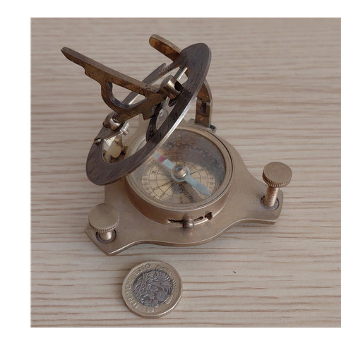 Round brass metal - brass, with