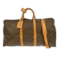 LOUIS VUITTON KEEPALL BANDOULIERE 55 TRAVEL BAG MONOGRAM M41414 XX37748