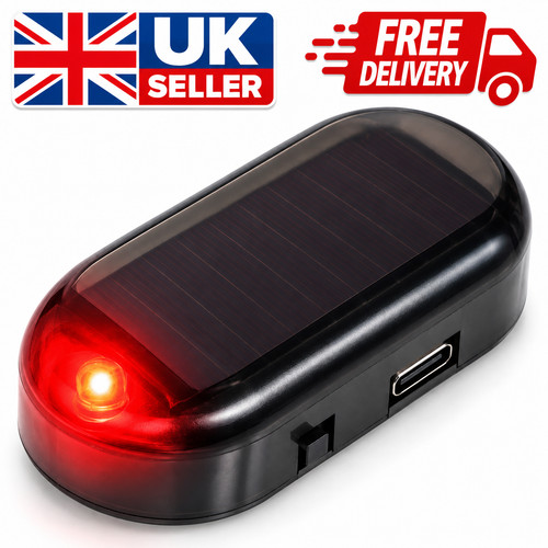 Solar powered car dummy - solar, alarm