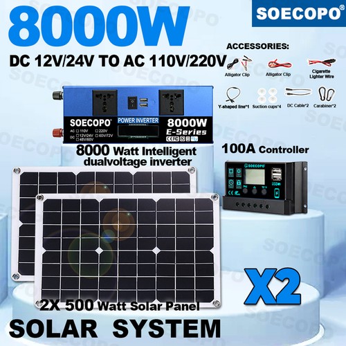 8000w off grid solar - off-grid, bundle