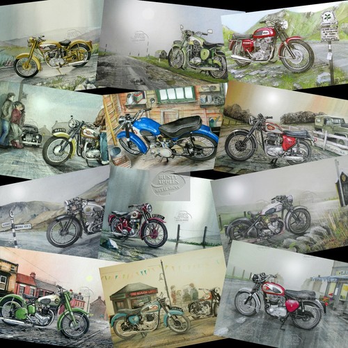 Bsa iconic motorbikes - iconic,