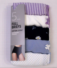 Ex M & S Ladies 5 Pack Cotton
