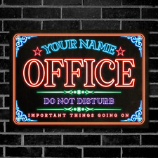 PERSONALISED Office Neon
