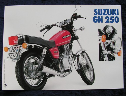 Suzuki 250 brochure 2 - gn, brochure,
