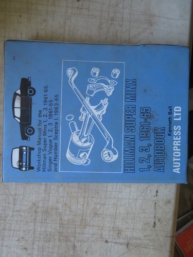 Hillman super minx - hillman,