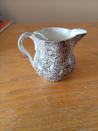 Small spongeware jug - spongeware,