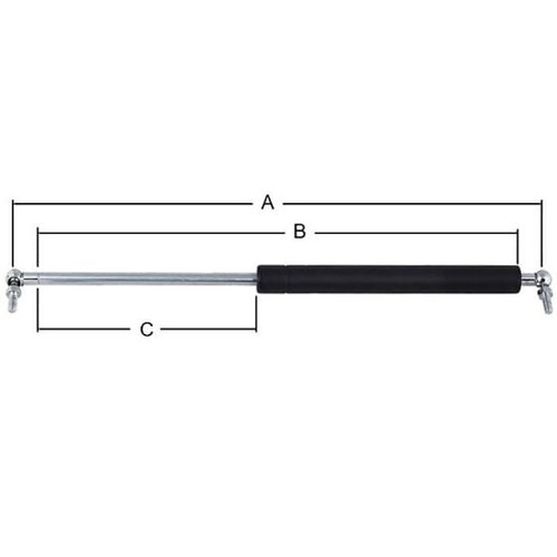 Damper gas strut - /,
