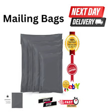 Grey Mailing Postage Bags