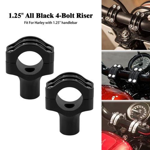 Handlebar black riser kits - handlebar,