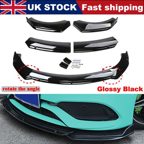 Car front bumper chin lip - front,