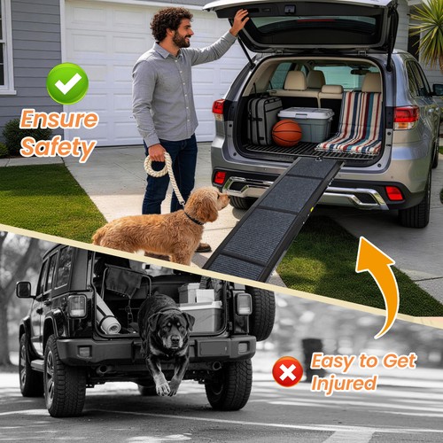 Folding dog ramp - folding, for