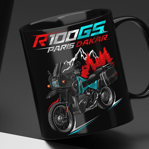 Coffee mug for r100gs - for,