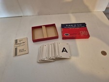 Vintage Kan-U-Go Card Game