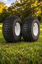 2x New 22x11.00-8 Knobbly 4Ply