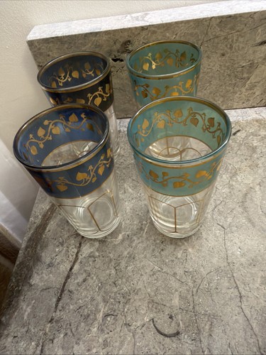 Vintage moroccan tea glasses - moroccan,