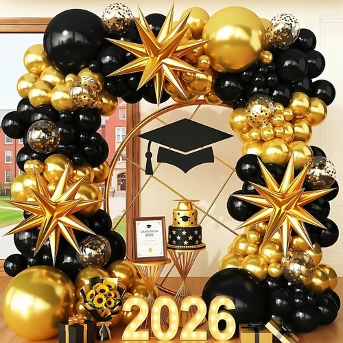 Graduation balloon arch kit - balloon,