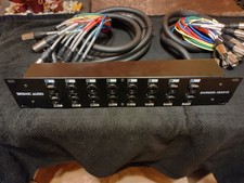 Rack Mount 16 Channel TRS Combo Splitter Snake Cable-5' and 15' XLR Trunks (S...