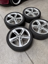 Original 20 Inch Audi A7 S74GA Alloy wheels with Yokohama winter tyres 265/35/20