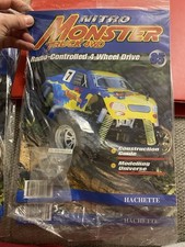 HACHETTE ISSUE 85 NITRO RC RADIO CONTROLLED MONSTER TRUCK 4WD MAGAZINE + PART
