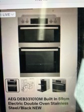 AEG DEB331010M Built In 59cm