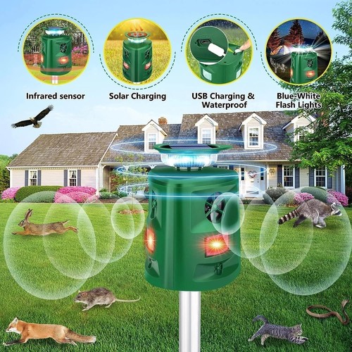360 ultrasonic solar dog - solar, cat