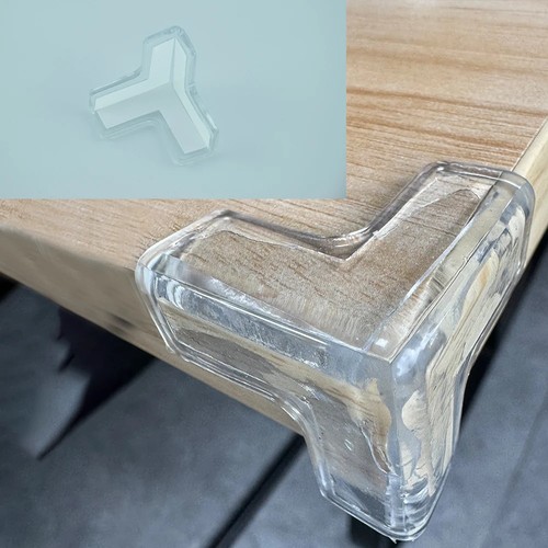 4pcs clear rubber - clear, furniture