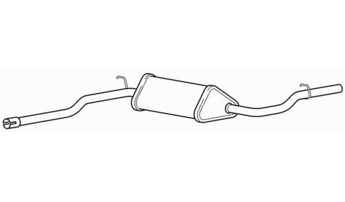 Quality centre exhaust middle - quality,