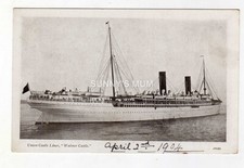 SHIPPING, UNION CASTLE LINE