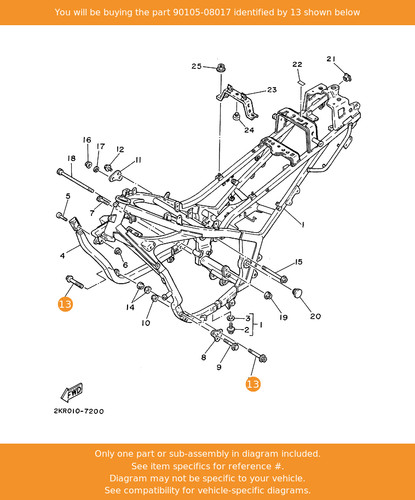 Yamaha bolt flange - yamaha,