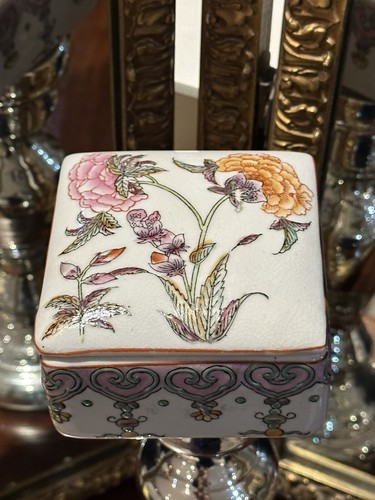 India jane ceramic trinket - trinket, box
