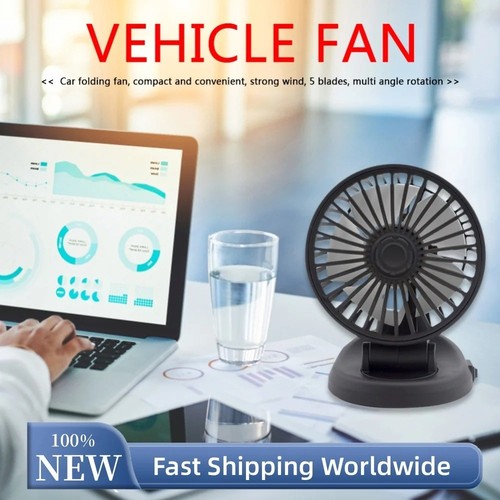 Portable vehicle fan 360 - portable, 360°