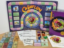 Cash Flow Board Game Rich Dad Poor Dad COMPLETE - Cashflow