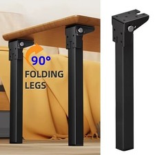 Heavy duty folding table leg - folding,