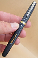 Vintage Waterman England 515 Lever Fill Fountain Pen With 14k Gold Nib