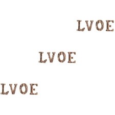  12 Pcs Retro Wooden English Letters Wall Decoration Wedding Party Christmas
