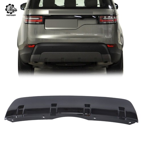 Rear gloss black bumper - rear,