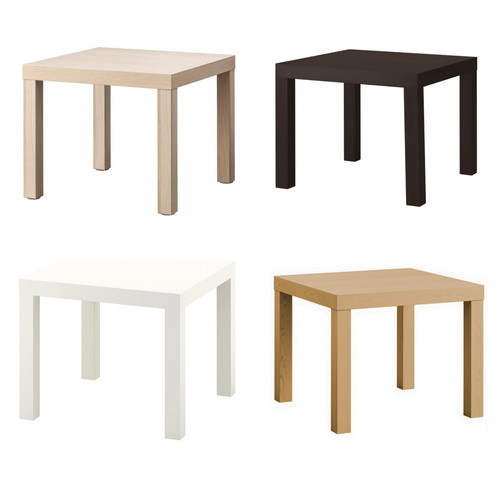Ikea lack square side - side, table