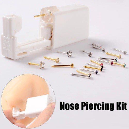 Disposable nose piercing kit - piercing,