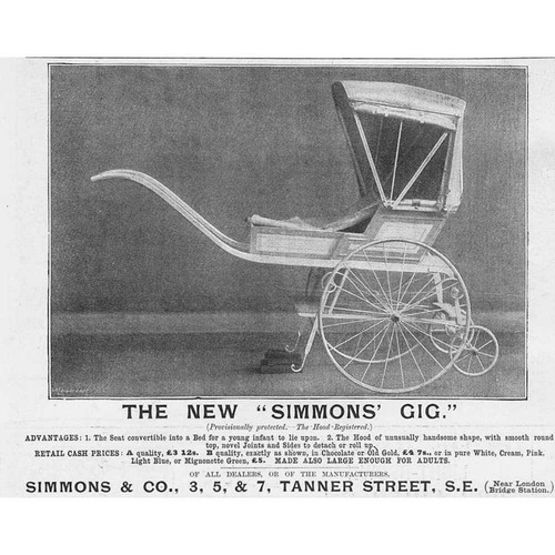 The new simmons gig baby - the, pram