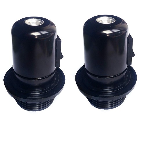 Bakelite vintage lamp holder - bakelite,